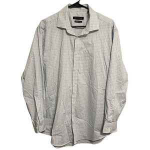 Tommy Hilfiger Mens Athletic Fit Long Sleeve Button Down Shirt - Size 17